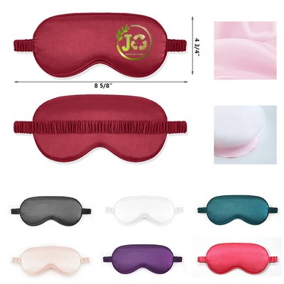 8 5/8" Colorful Simulated Silk Eye Mask