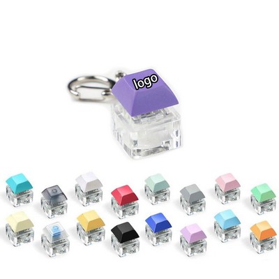 Stress-Relief Keycap Keychain