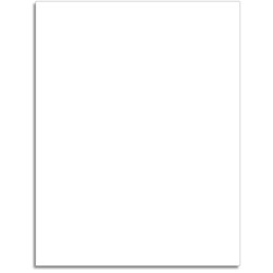 CAATS® - Plain White Paper Floor Mat - 1000 per box