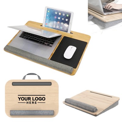 Laptop Lap Desk with Tablet Slot