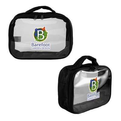 Clear Cosmetic Travel Pouch