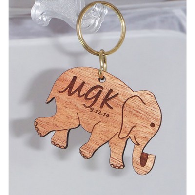 Hardwood Keychains