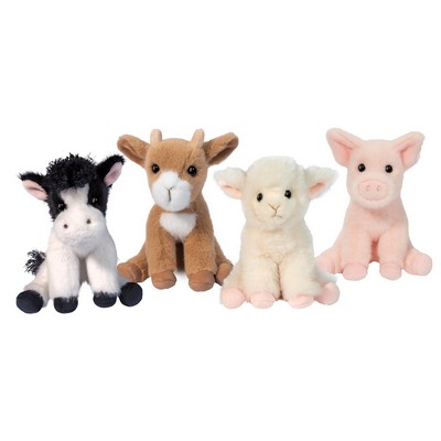 Mini Sitting Farm Animals Assortment Stuffed Animal