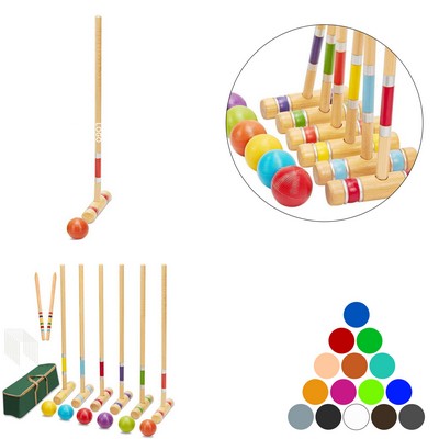 Six Player Croquet Set