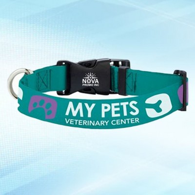 5/8-Inch Wide by 12-Inch Long Eco-Friendly rPET Polyester Pet Collar