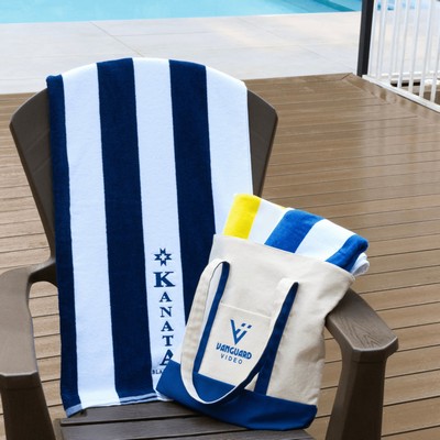 Promo Terry Cabana Towel (Embroidery)