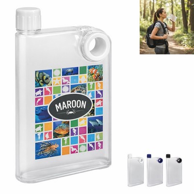 14OZ Rectangular Frosted Water Bottle