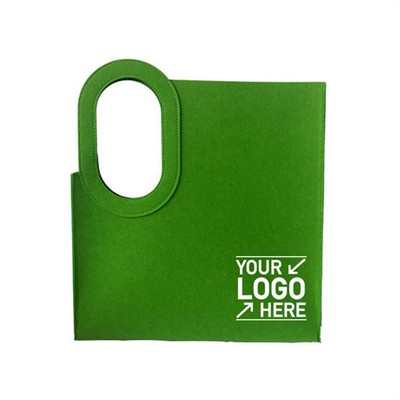 Large Felt Tote Bag