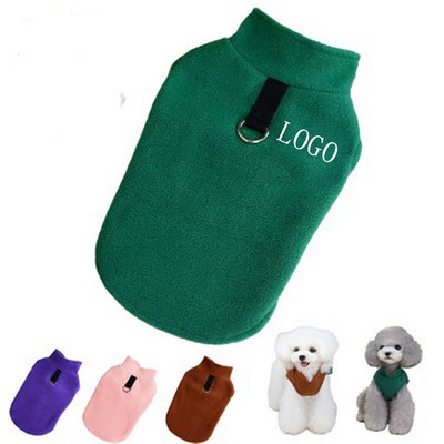 Fleece Vest Pets Multiple Sizes
