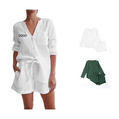 100% Cotton Skin-Friendly Loungewear