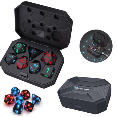 Rechargable Light Up Dungeons and Dragons Polyhedral Dice
