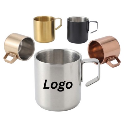 5 oz Double Wall Stainless Steel Espresso Mug