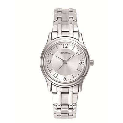Bulova® Ladies' Corporate Collection, Silver-tone Bracelet Watch