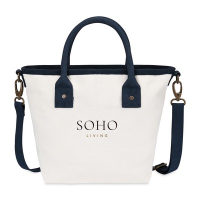 Mini Market Street Crossbody Tote - Navy
