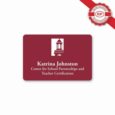 Deluxe Engraved Name Badge (2.00" H x 3.00" W Inches)