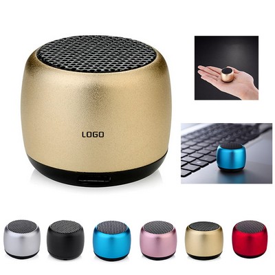Mini Aluminum Wireless Bluetooth Speaker