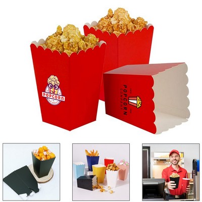 Folding Popcorn Food Paper Box