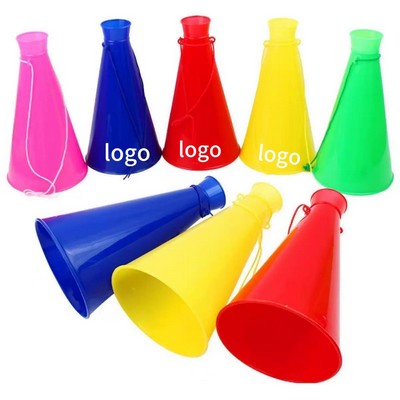 9" Plastic Match Vuvuzela Horn