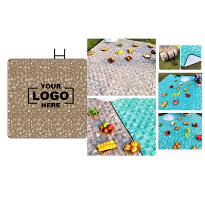 Waterproof 59"×79" Custom Folding Picnic Blanket