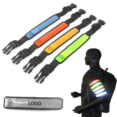 Led Running Armbands Reflective Strip