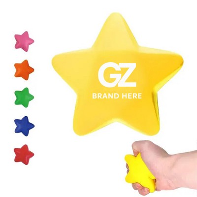 Star Shaped Stress Reliever Squeeze Ball