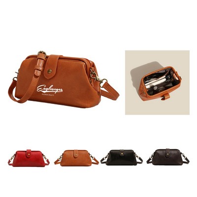 Female Leather Crossbody Bag