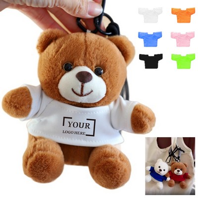Mini Bear Plush Keychains