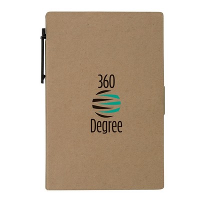 6" x 4" Multifunction Notebook Set with Sticky Notes & Pen