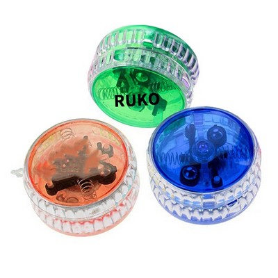 LED Light-Up Yo-Yo Ball - Lightweight Beginner Friendly