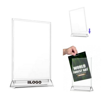 MOQ 50 Clear Acrylic Display Stand