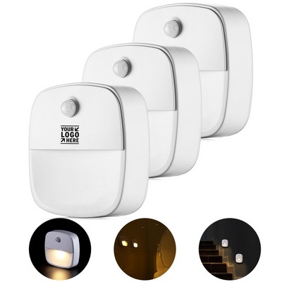 Smart Motion-Activated LED Night Light Set