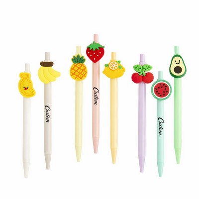 Fruit Topper Ballpoint Pen
