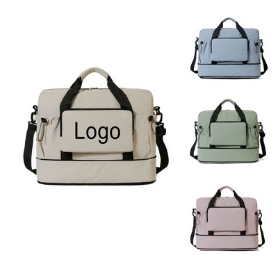 Compact Sports Duffel with Sealed Wet Compartment