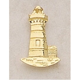 Lighthouse Marken Design Cast Lapel Pin (Up to 7/8")