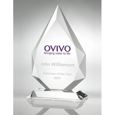 Legend Optic Crystal Award (7"x 11")