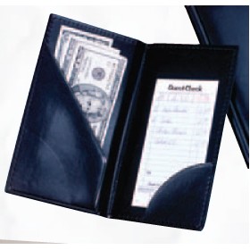 Check Presenter without Credit Card Pocket/Blank/Black-- in Stock