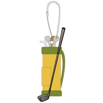 Golf Bag Zipper Pull