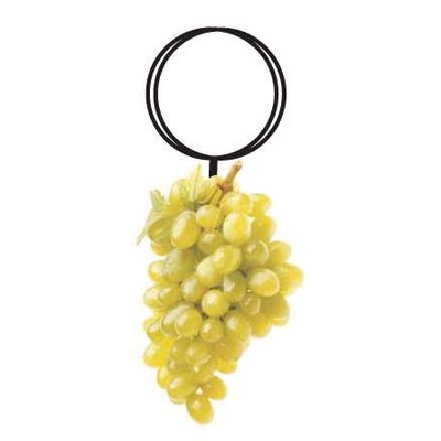 Green Grapes Executive Key Chain w/Mirrored Back (3 Square Inch)