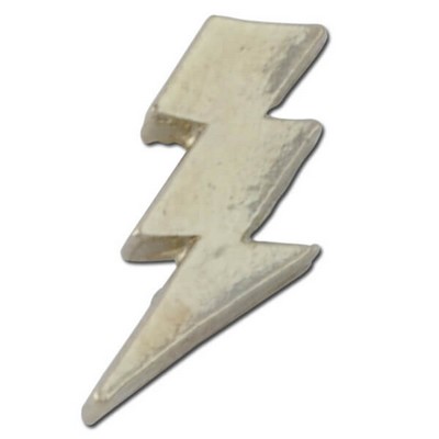 Stock Lightning Bolt Lapel Pin
