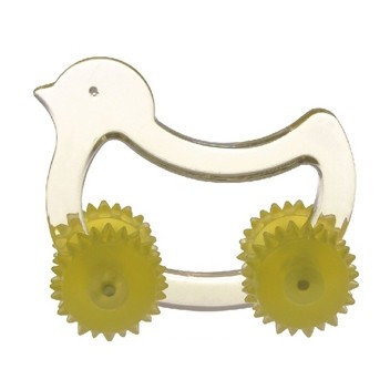 Translucent Chick Shaped Massager