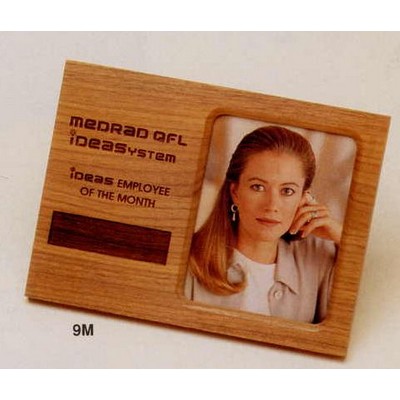5-1/2"x7-1/2" Walnut Wall Or Desk Photo Frame (9m)