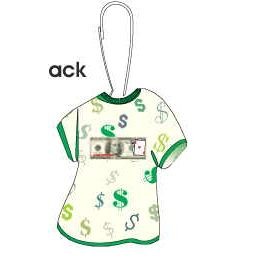 Las Vegas Blackjack $100 Bill T-Shirt Zipper Pull