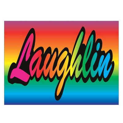 Laughlin Metal Photo Magnet (2 1/2"x3 1/2")