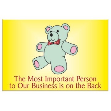 Teddy Bear Photo Hand Mirror (2"x3")