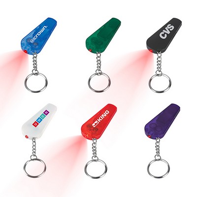 Keychain Whistle Light