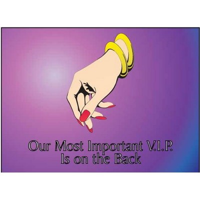 Manicured Hand Rectangle Hand Mirror (2"x3")