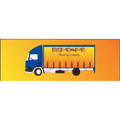 Commercial Truck Panoramic Badge w/ Bar Pin