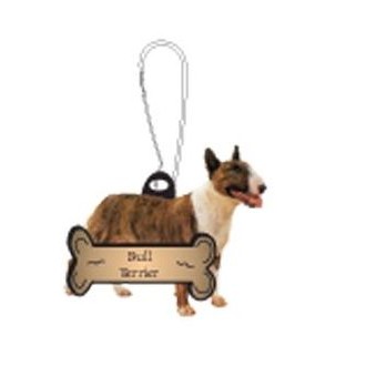 Bull Terrier Dog Zipper Pull