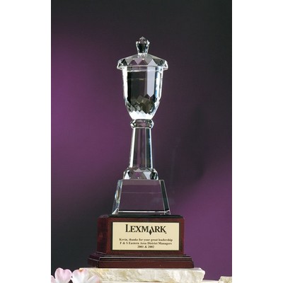 14" Crystal Championship's Award