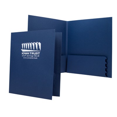 Capacity Folder w/Expandable Right Pocket & 3/8" Spine